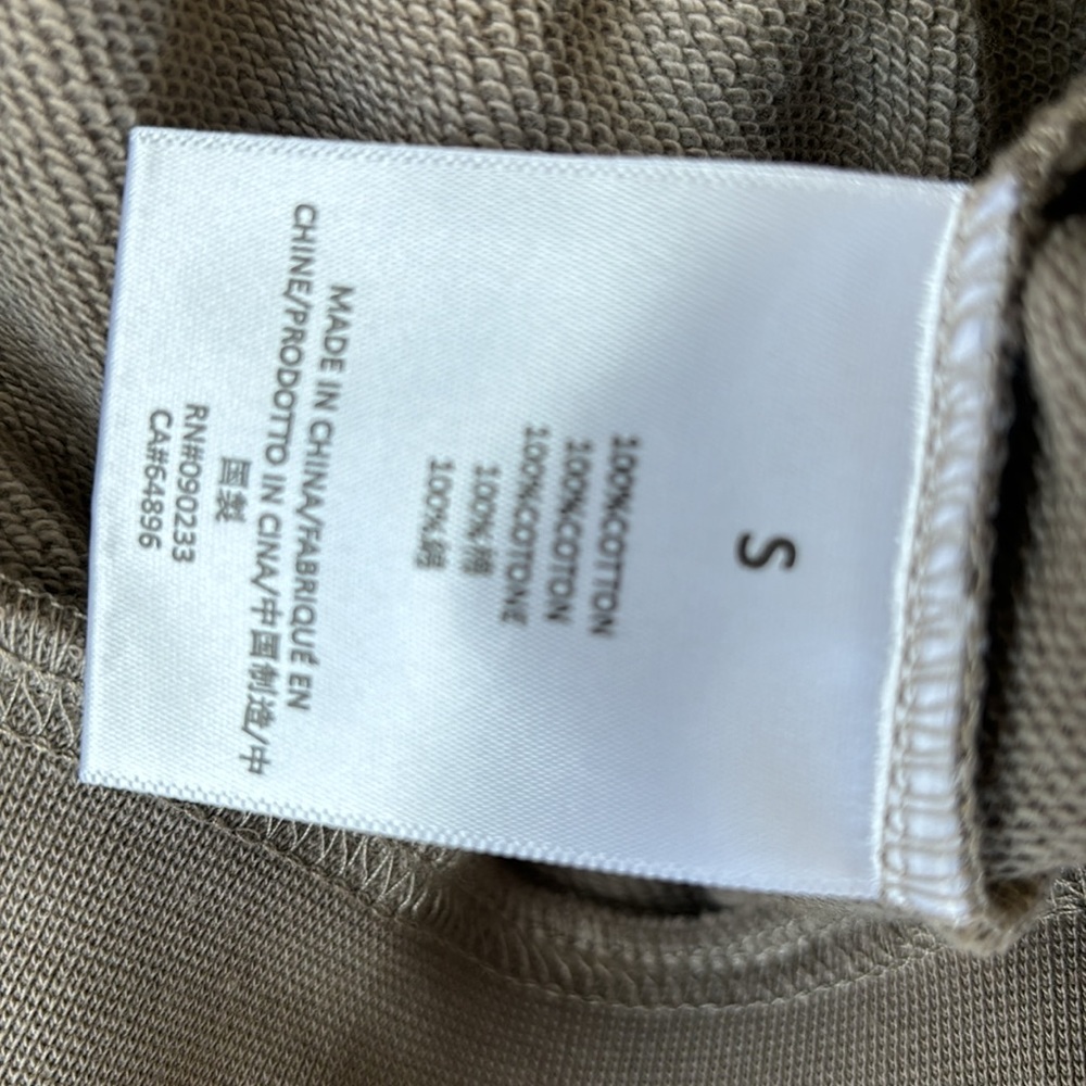 FEAR OF GOD ESSENTIALS Taupe Cotton Sweatshirt - Picture 9 of 11
